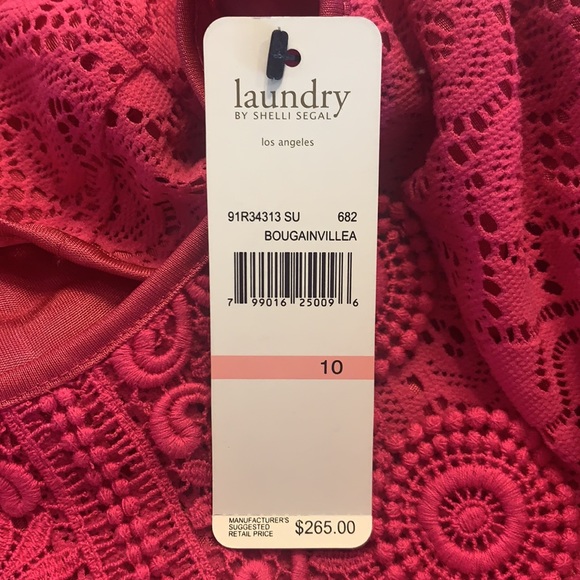 Laundry by Shelli Segal Los Angeles ~ Sheath Dress in Pink ~ Size 10 - Picture 11 of 14